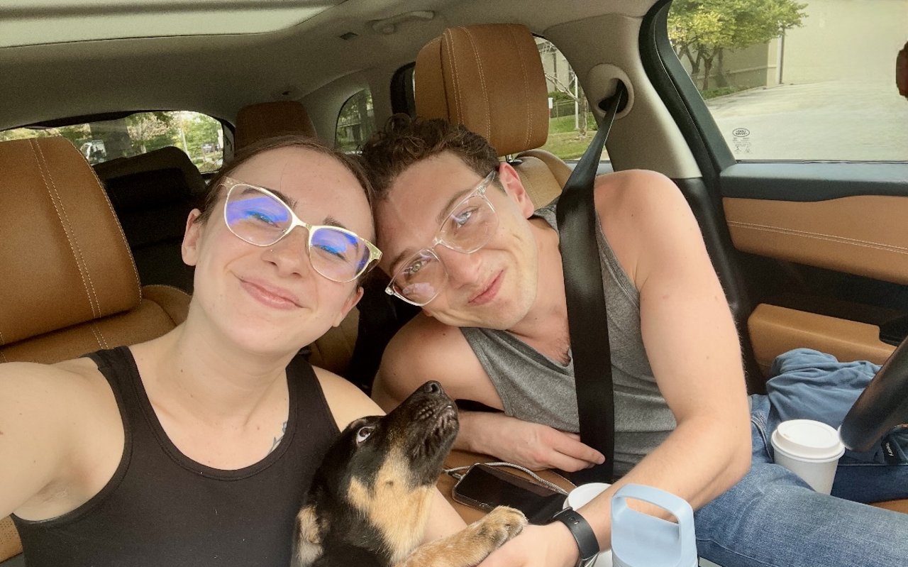 Sage Porter Smith with his family and dog